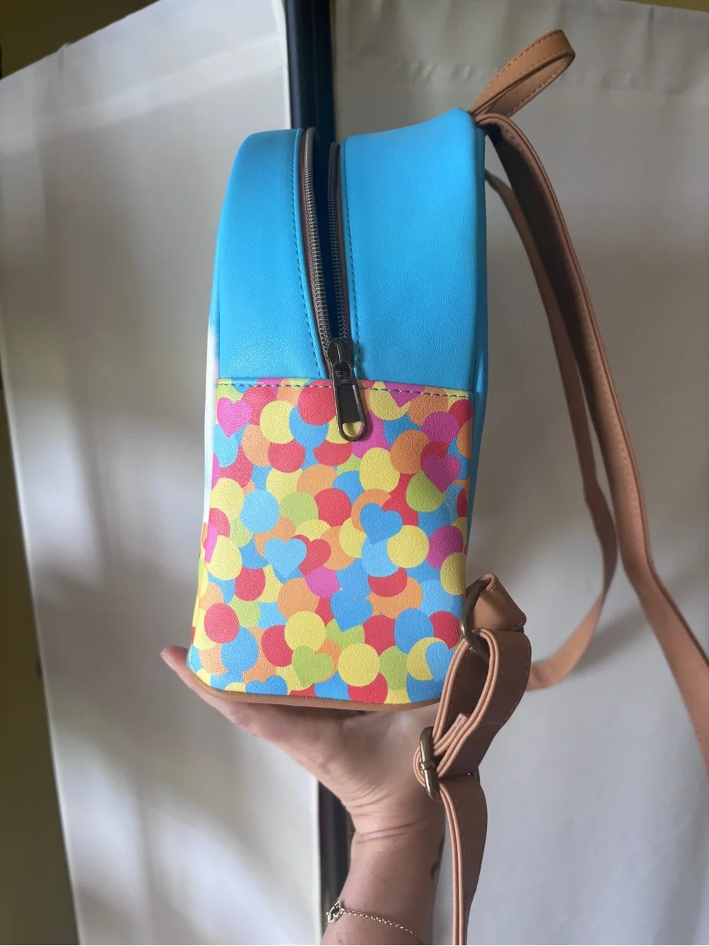 Loungefly Up Carl & Ellie Mini Backpack — Blue Multi - Picture 3 of 4